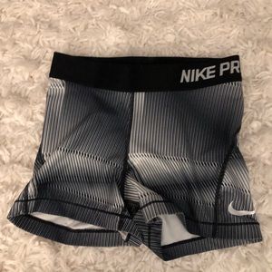 Black and grey Nike pro shortsWILLING TO NEGOTIATE